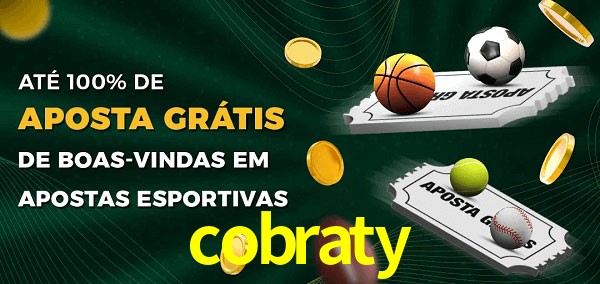 cobraty Ate 100% de Aposta Gratis