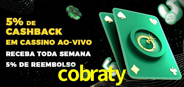 Promoções do cassino ao Vivo cobraty